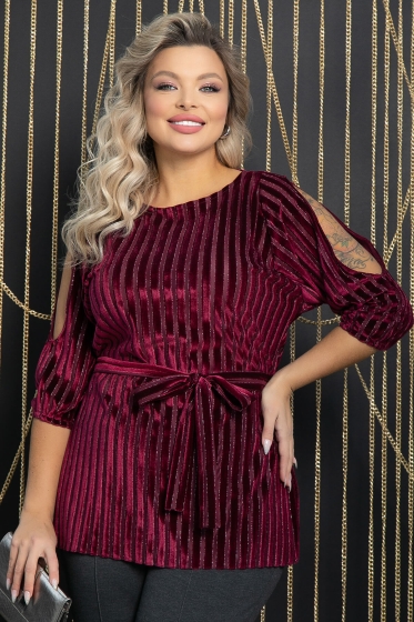 Туника "Самира" (вишня) Б7593