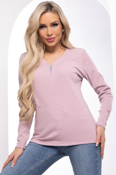 Джемпер "Прикосновение нежности" (пудра) Б8306