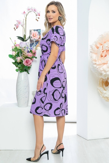 Платье "Бренди" (лаванда) П5541