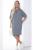 Платье Кайла люкс (серое) П10101 Платье Кайла люкс (серое) П10101