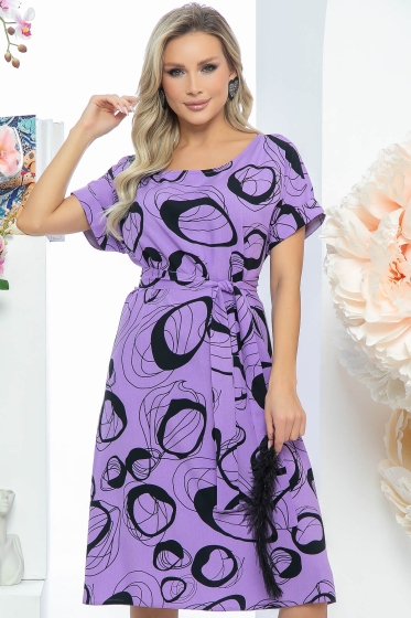 Платье "Бренди" (лаванда) П5541