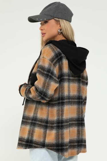 Рубашка Больше чем стиль (коричневая) Б12874М