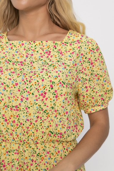 Платье Мирэль (желтое) П13859-35М