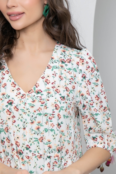 Платье "Юна" (молочное) П5666