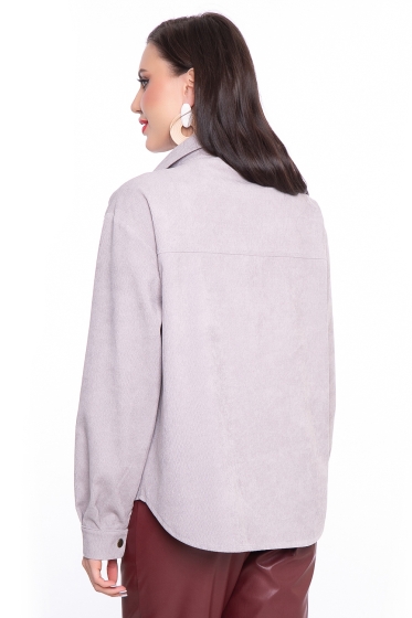 Рубашка "Будь в тренде" (грей) Б3159