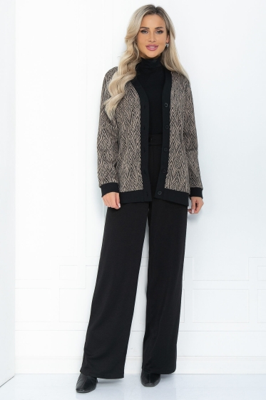 Костюм "Никто не круче" (беж геометрия) К12058