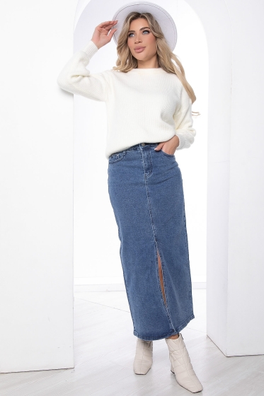 Юбка "Монпелье" (синяя) Ю8767