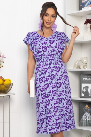 Платье Айлана (голубое) П13932-35М