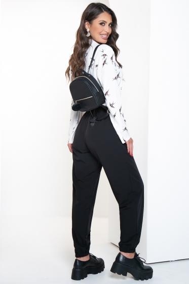 Джоггеры "Комфортный стиль" (блэк) Б2505